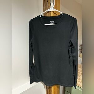 Mossimo Supply Co. Black Crew Neck Top